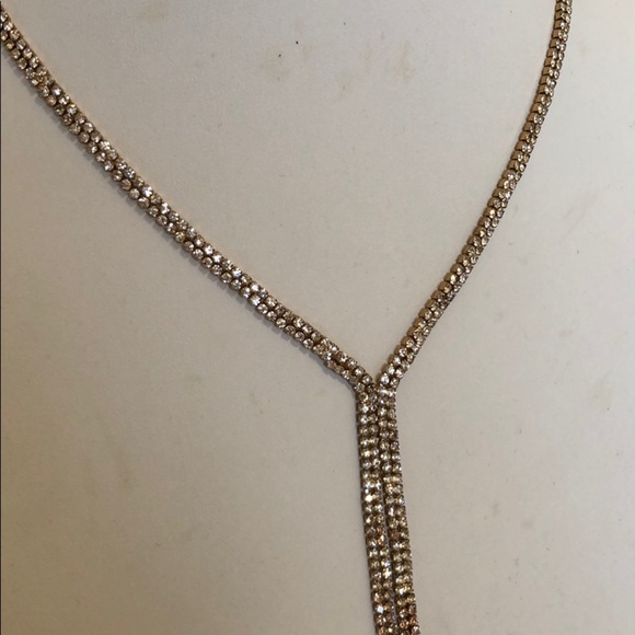 Rhinestone Necklace - Picture 3 of 3